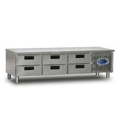 22CBS0S-60.6C UNDER DEVICE REFRIGERATOR WITH 6 DRAWERS