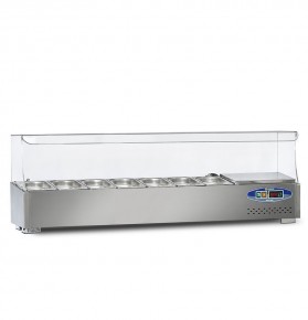 PIMAK-TURCO | 22SBS07-15 SOĞUTMALI SET USTU SALAD BAR 7 KUVET