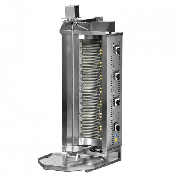 PIMAK-TURCO | M077-4D UST MOTORLU DOKUMLU DONER MAKINESI 8 ISITICILI