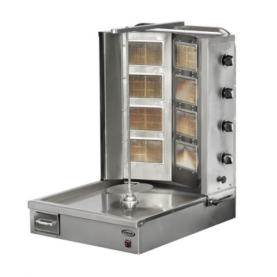 PIMAK-TURCO | M077-5V V TIPI DONER MAKINESI 5+5 RADYANLI