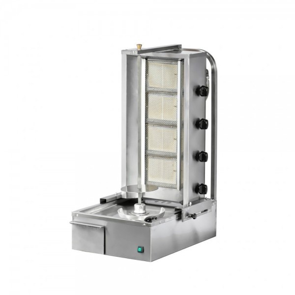 PIMAK-TURCO | M77-(3A) ALT MOTORLU DONER MAKINESI 3 RADYANLI